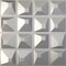 Ekena Millwork 19 5/8in. W x 19 5/8in. H Tristan EnduraWall Decorative 3D Wall Panel Covers 2.67 Sq. Ft. WP20X20TNCST - alternate 1